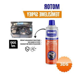 Motor temizleme spreyi 500 ml güçlü formül