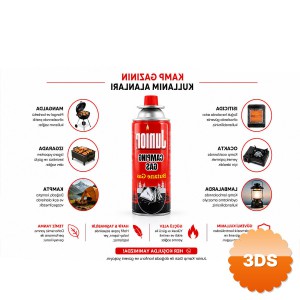 Kamp Gazı Gaz Kartuşu 393 ml Butan