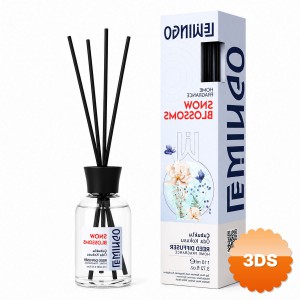 Snow Blossoms Bambu Çubuklu Oda Kokusu 110 ml Cam Şişe