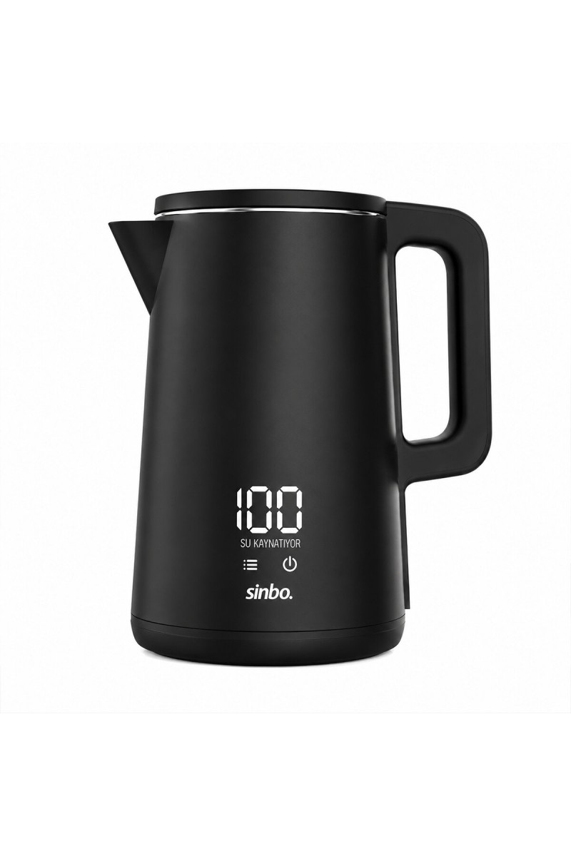 Sinbo 1.8 Litre Dijital Kettle Dokunmatik Ekranlı Akıllı Su Isıtıcısı