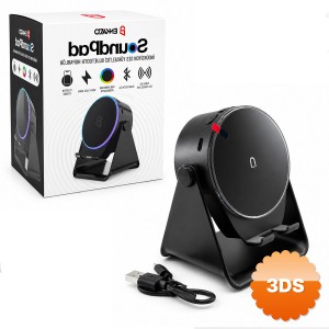 SoundPad Bluetooth Hoparlör İndüksiyon Temaslı Telefon Standlı RGB