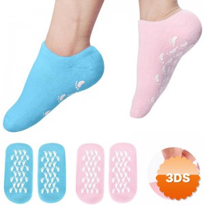 Ayak Nemlendirici Jel SPA Çorabı Yumuşatıcı Jel Kaplama