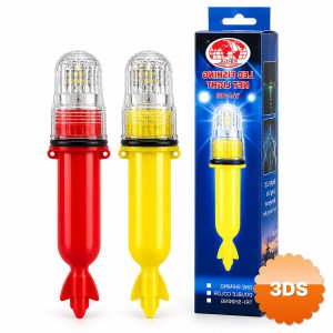 Pilli Balıkçı Feneri Sinyalli LED Lamba 15 LED Su Geçirmez