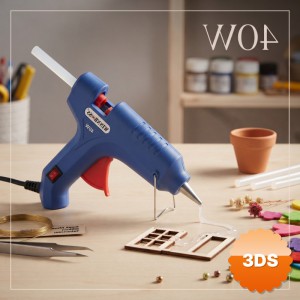 40W Sıcak Silikon Tabancası 11 mm Mum Silikon Uyumlu