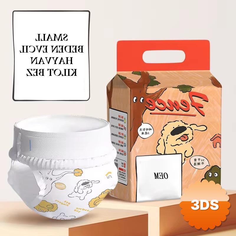 Small Beden Evcil Hayvan Kilot Bez Ultra Emici Hızlı Kuruyan