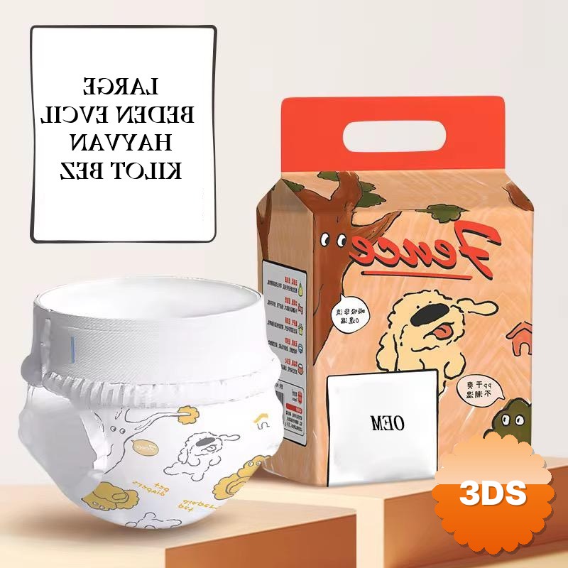 Large Beden Evcil Hayvan Kilot Bez Ultra Emici Hızlı Kuruyan