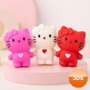 Hello Kitty Tasarımlı Squishy 12'li Paket Karışık Renk Yumuşak Oyuncak