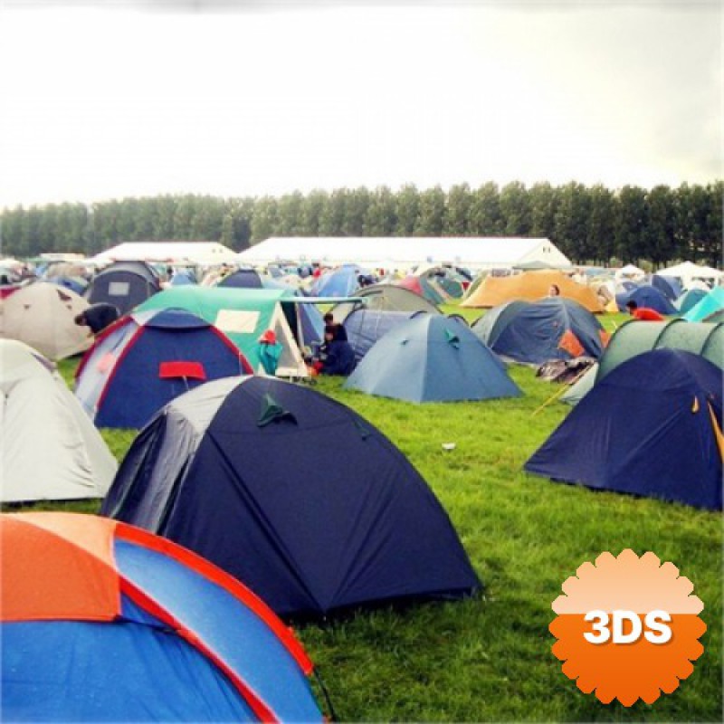 Kamp Çadırı 6 Kişilik Kolay Kurulum 250x220x160 cm Su Geçirmez