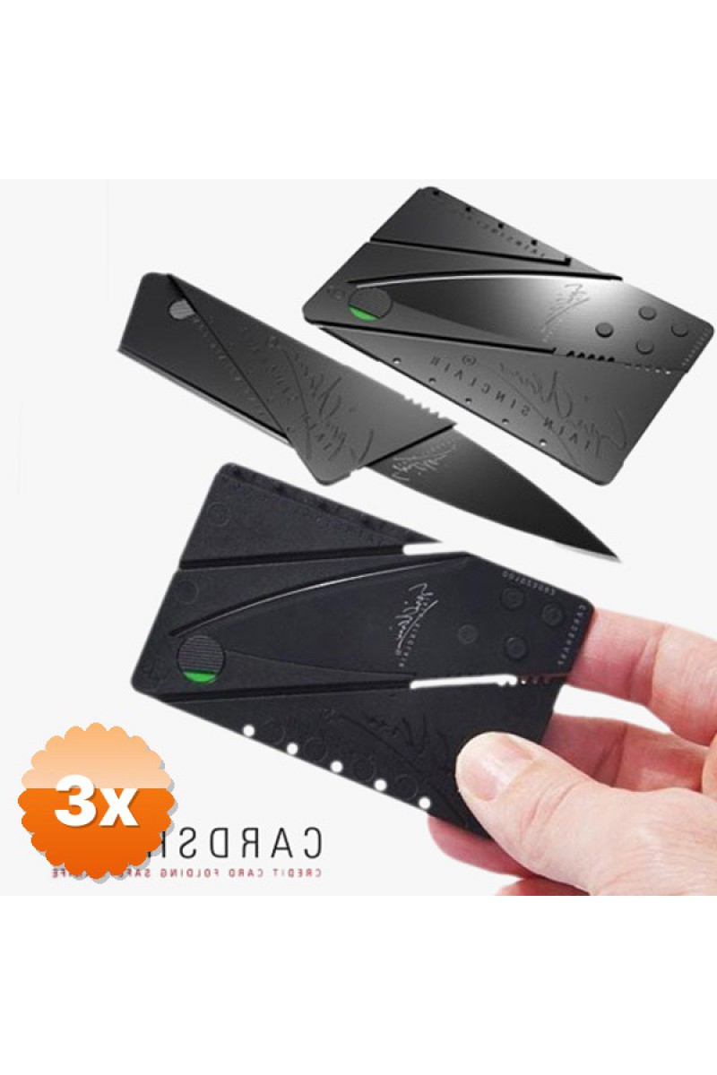 Kredi Kartı Şeklinde Kart Bıçak 8,5x5,5 cm