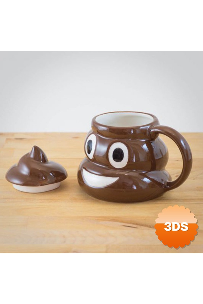 Poo Kaka Emoji Kupa Bardak