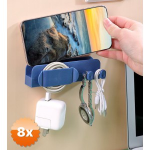 8 Adet Duvar Tipi Telefon Şarj Standı 13x3.5x2.2 cm 8 Adet Duvar Tipi Telefon Şarj Standı 13x3.5x2.2 cm