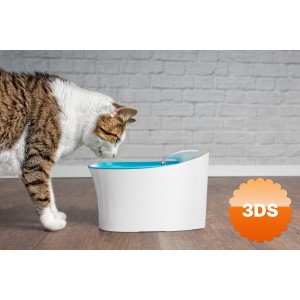 Otomatik Uyarılı Kedi Köpek Su Kabı