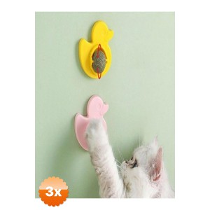 3 Adet Ördek Kedi Otu Oyun Topu