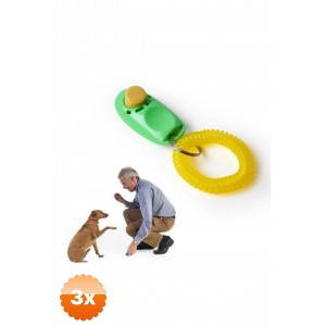 3 Adet Clicker Köpek Eğitim Aleti