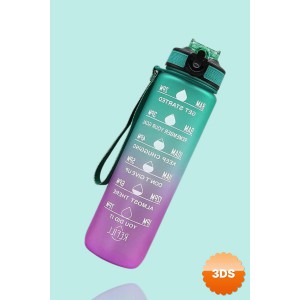 Günlük Motivasyon Su Matarası 1000 ml