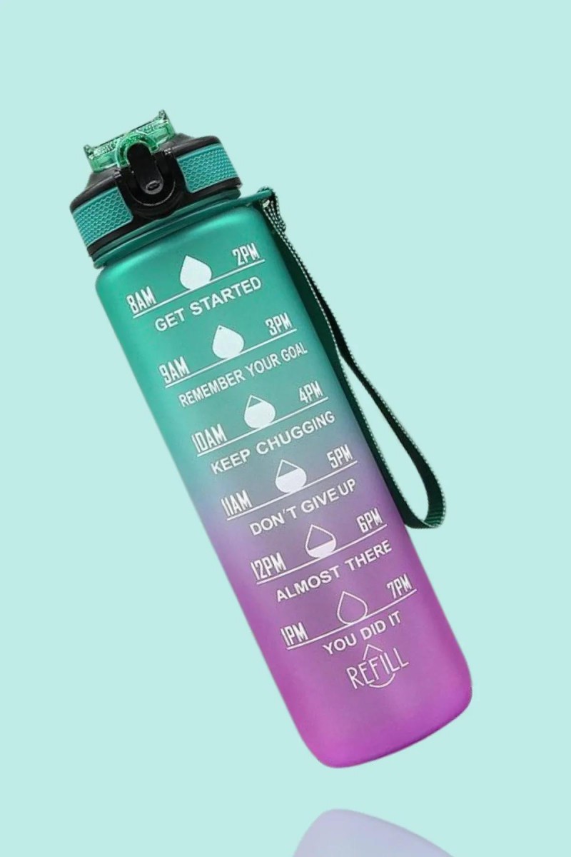 Günlük Motivasyon Su Matarası 1000 ml