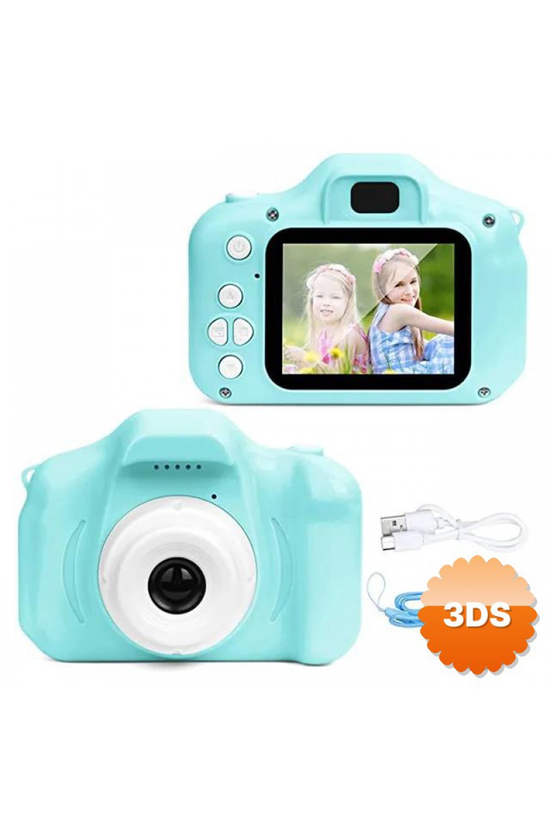 Mini Kamera Fotoğraf Makinesi Mavi