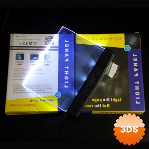 Kitap Okuma Paneli Taşınabilir Işıklı Mini Saat Pilli