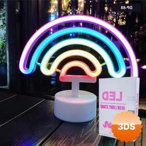 Gökkuşağı Neon LED Lamba