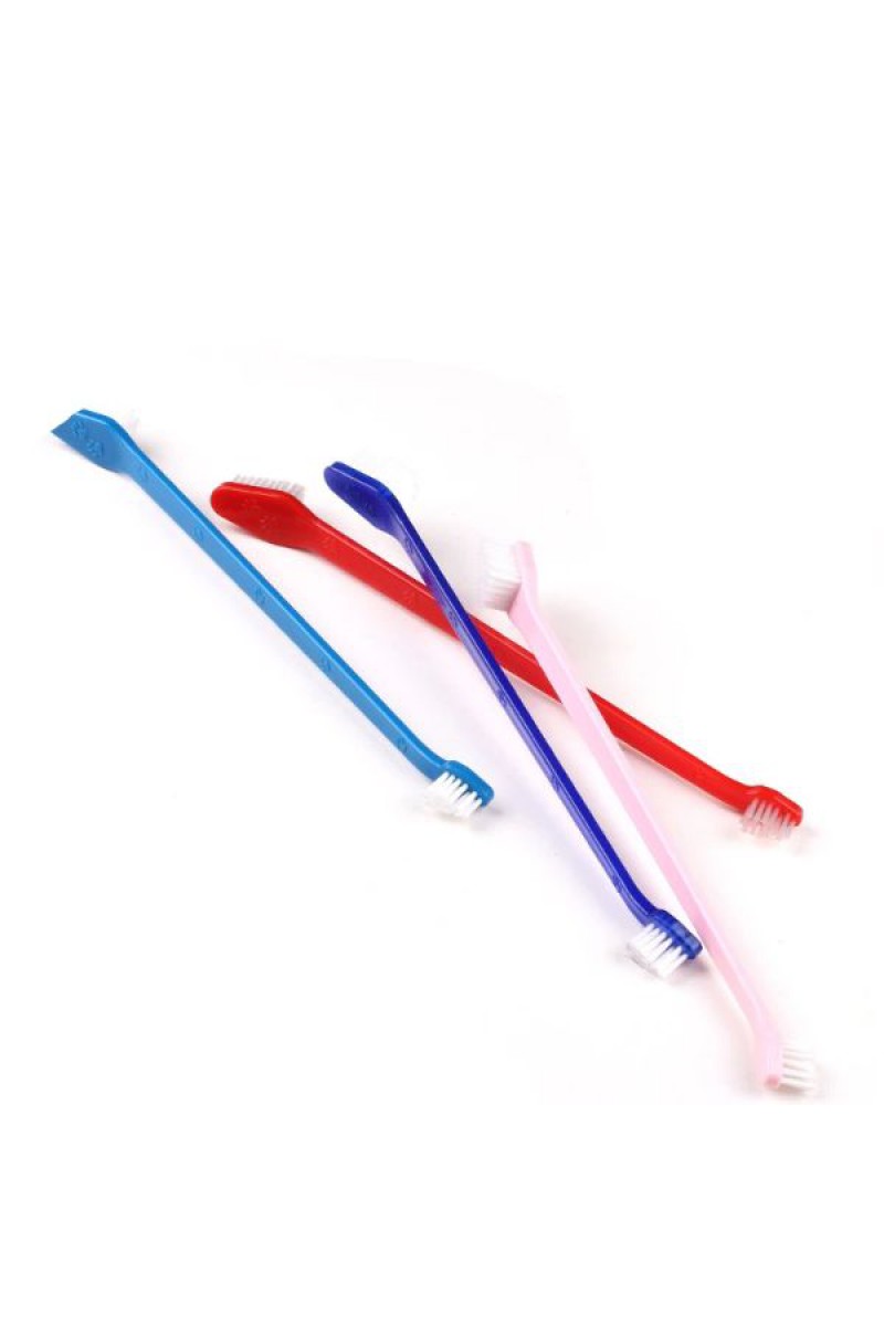 Plastik Köpek Diş Fırçası - 3 Adet