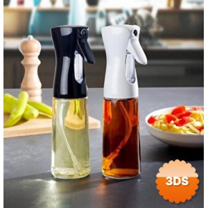 200 ml Dekoratif Tabancalı Spreyli Cam Şişe