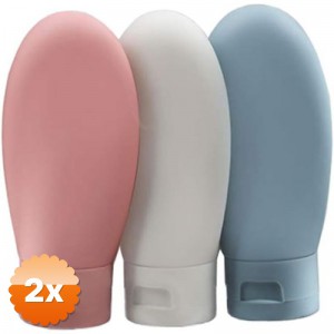 2 Paket Seyahat Tipi Bakım Ürünleri Düzenleyici 3 Adet