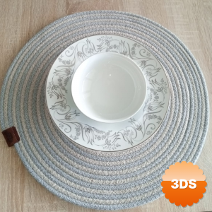 DecoHandy Jüt Örme Supla 39x39 cm Amerikan Servis