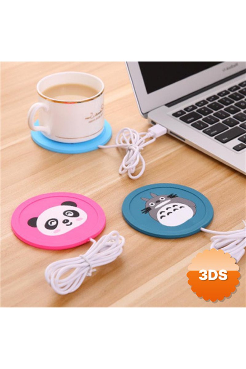 USB Silikon Bardak Altı Isıtıcı