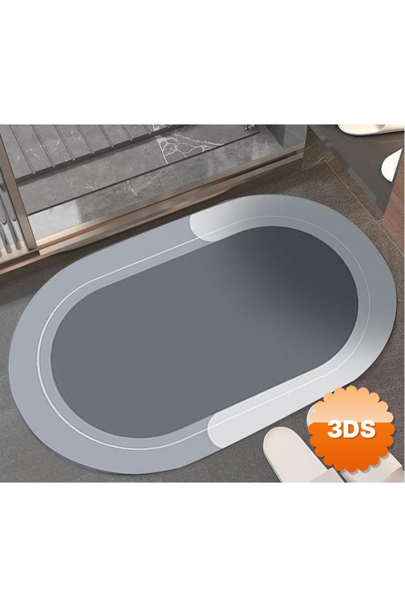 Oval Süper Emıcı Banyo Paspası