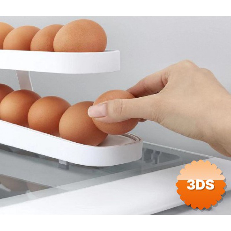 Yeni Nesil Yumurta Standı Buzdolabı 14-17 Adet Beyaz
