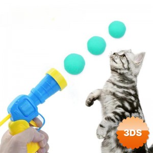 Peluş Top Atan İnteraktif Kedi Oyuncağı
