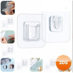 Geçmeli Klips Eşya Sabitleme Askısı 10'lu Set