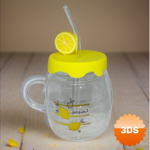 Limon Tasarımlı Kupa Bardak
