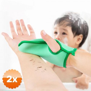 2 Adet Yumuşak Banyo Duş Süngeri Eldiven