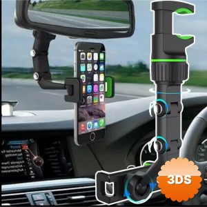 Multifonksiyon Araç Telefon Tutucu 1080 Derece
