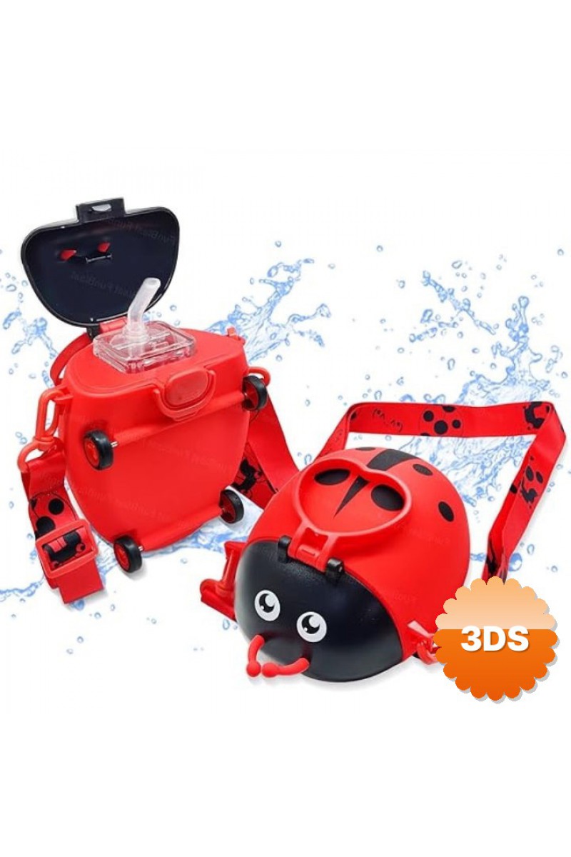 Uğur Böceği Su Matarası 550 ml Sızdırmaz Tasarım