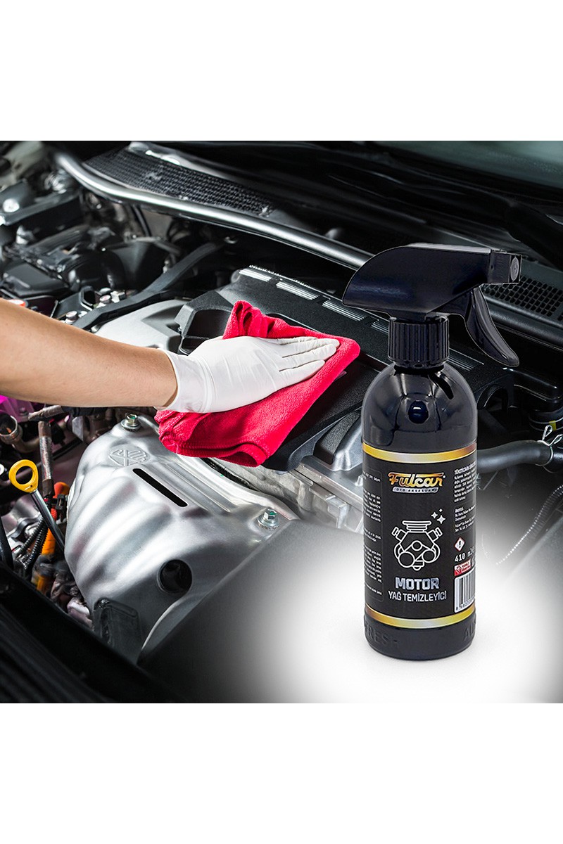 Fulcar Motor Yağ Kir Temizleyici ve Parlatıcı 410 ml Susuz