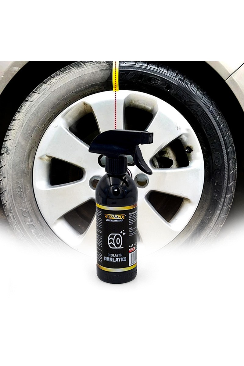 Fulcar Araç Lastik Parlatıcı 410 ml Uzun Süreli Koruma