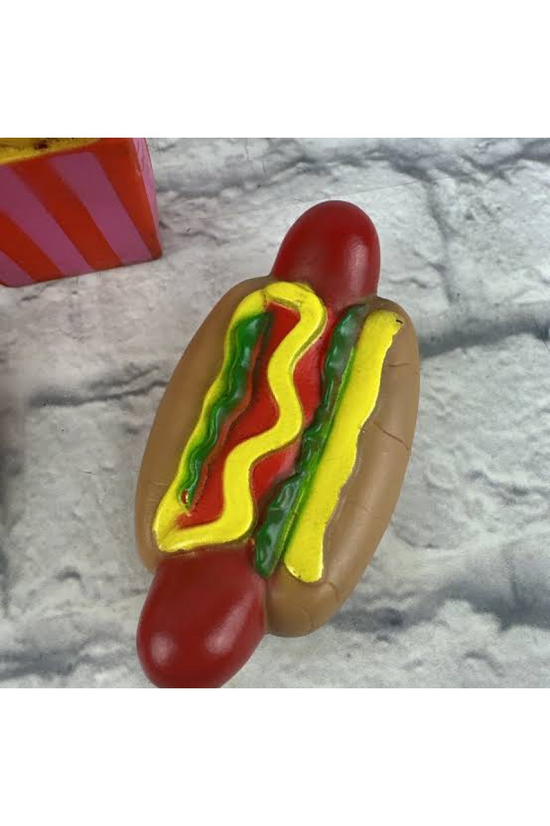 Hot Dog Sesli Köpek Oyuncağı