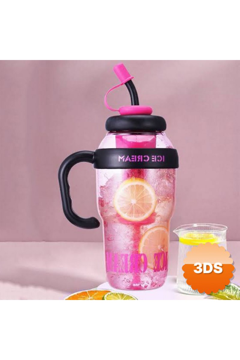 Süzgeçli Su Matarası 1200 ml Pipetli