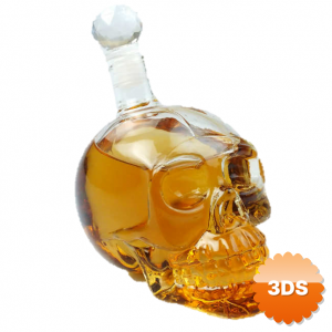 Kuru Kafa Şişe Crystal Head 1 lt