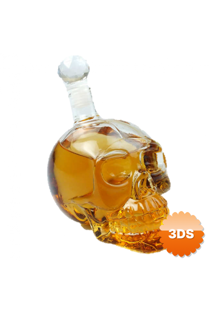 Kuru Kafa Şişe Crystal Head 1 lt
