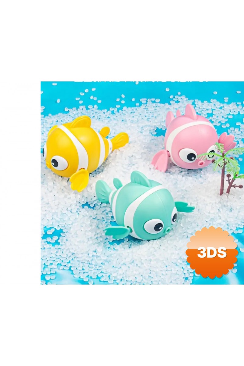 Kurmalı Balık Bebek Banyo Oyuncağı