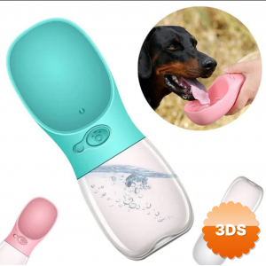 Taşınabilir Köpek Su Matarası 350 ml Sızdırmaz