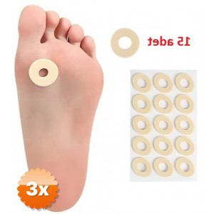 3 Paket Ayak Nokta Pedi Sünger Yastık 15 li Paket