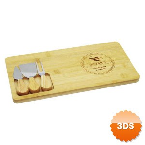 40 cm Bambu Peynir Kesme Sunum Tahtası