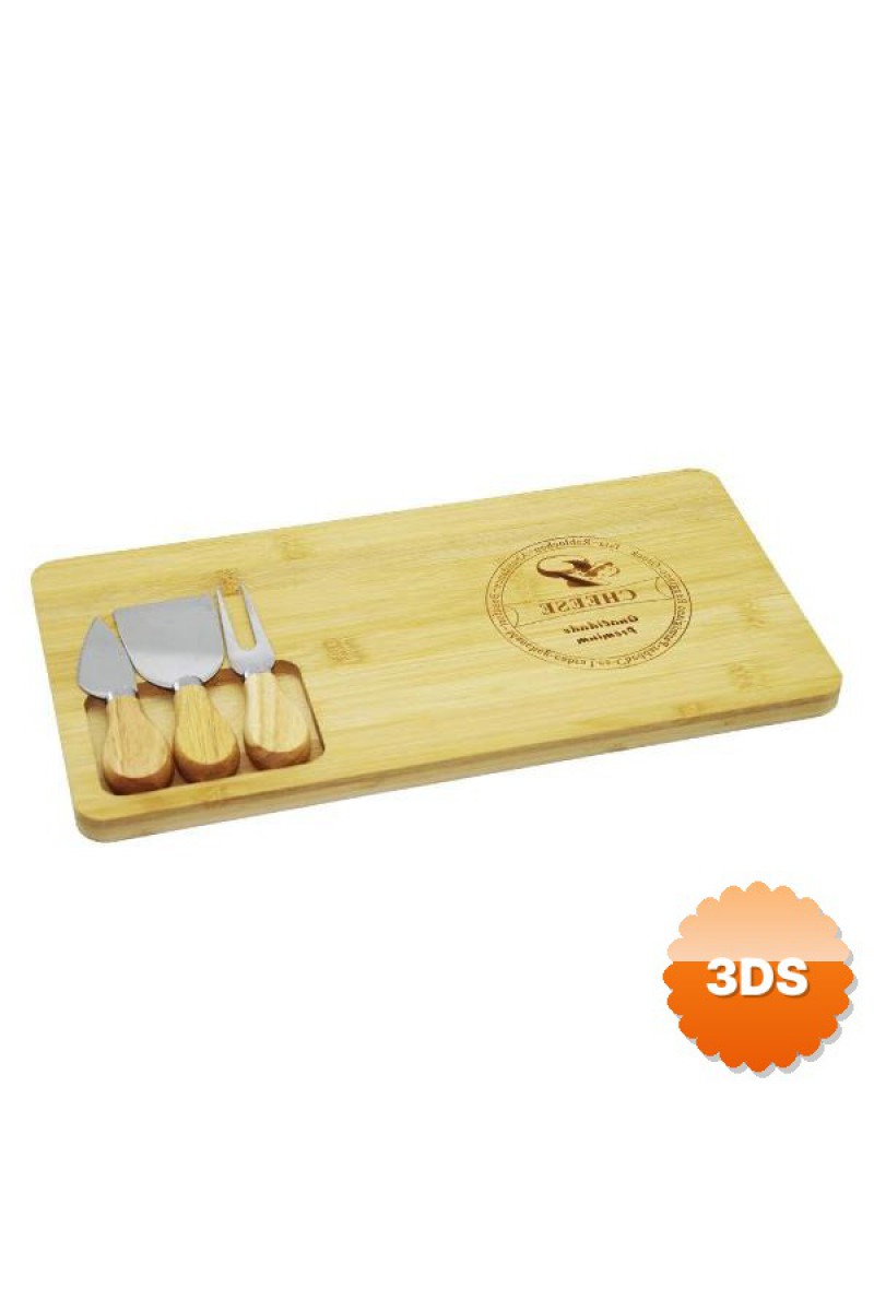 40 cm Bambu Peynir Kesme Sunum Tahtası