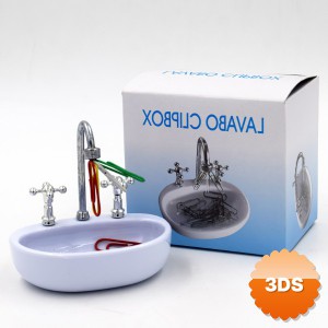Lavabo Şeklinde Ataç Kutusu