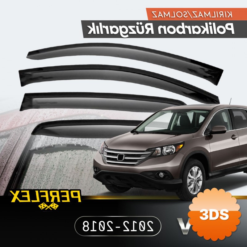 Honda CR-V 2012-2018 Cam Rüzgarlığı V2 Düz