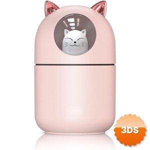 Sevimli Kedi Tasarımlı H2O Nemlendirici
